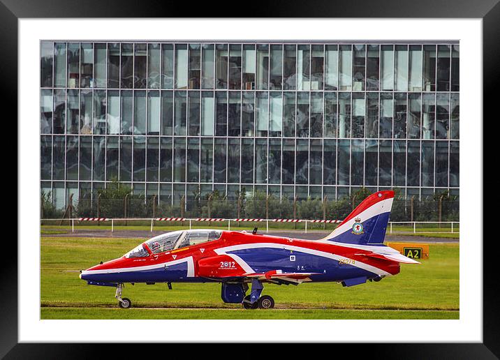 IV Squadron Display hawk Framed Mounted Print by Oxon Images