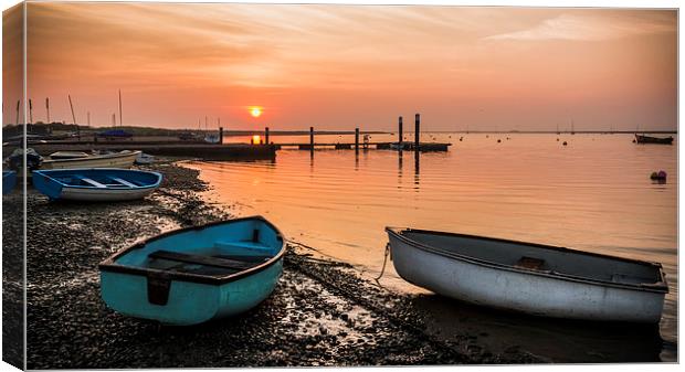 Orford Quay Canvas Print by Tristan Morphew