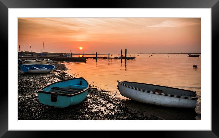 Orford Quay Framed Mounted Print by Tristan Morphew