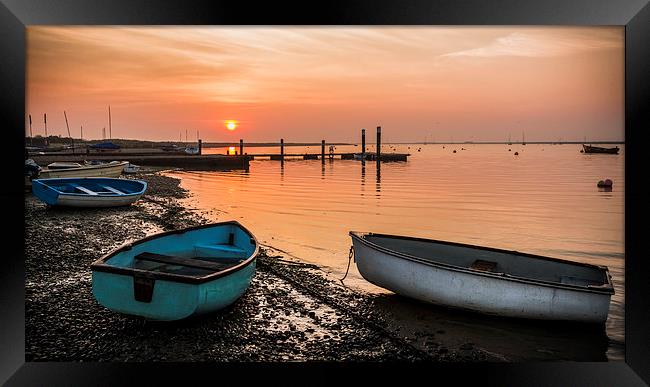 Orford Quay Framed Print by Tristan Morphew