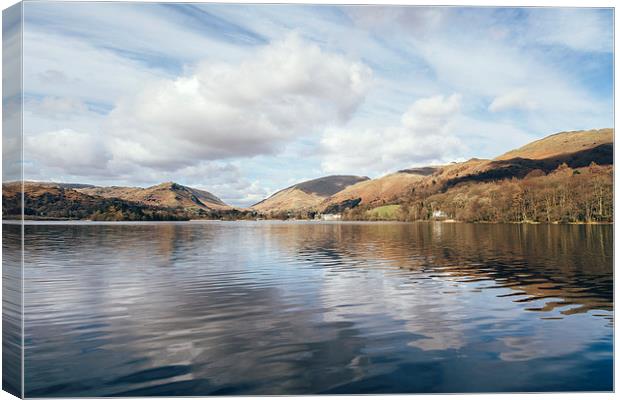 Grasmere and Helm Crag beyond. Canvas Print by Liam Grant