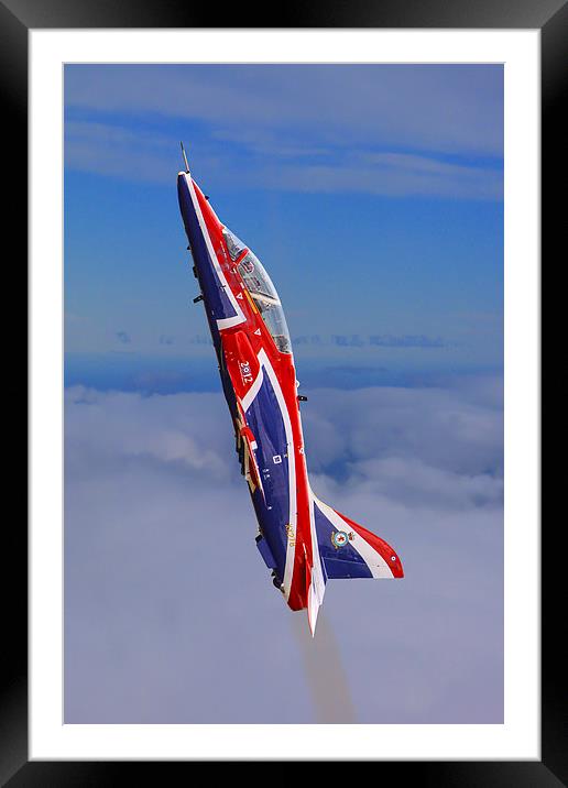 2012 RAF Display Hawk Framed Mounted Print by Oxon Images