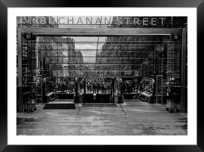 Buchanan Street Framed Mounted Print by John Hastings