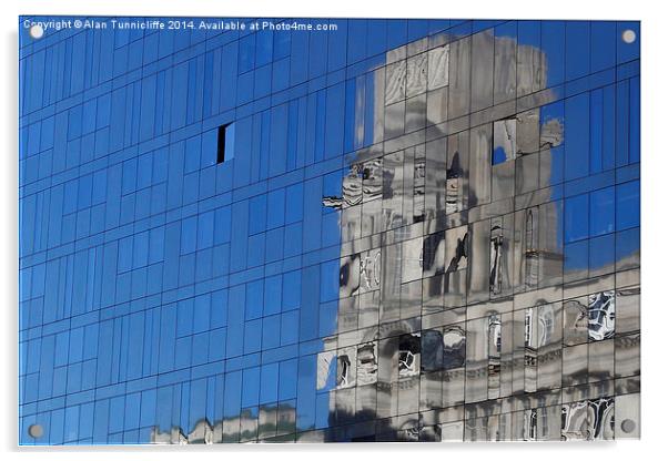 Mesmerizing Liverpool Reflection Acrylic by Alan Tunnicliffe