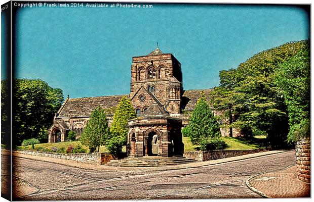 St George’s URC, Thornton Hough, Wirral, UK Canvas Print by Frank Irwin