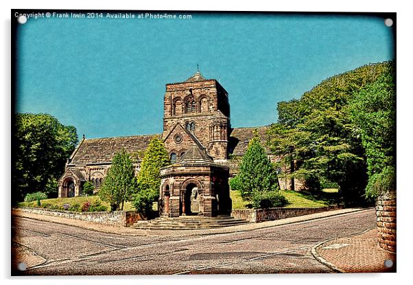 St George’s URC, Thornton Hough, Wirral, UK Acrylic by Frank Irwin
