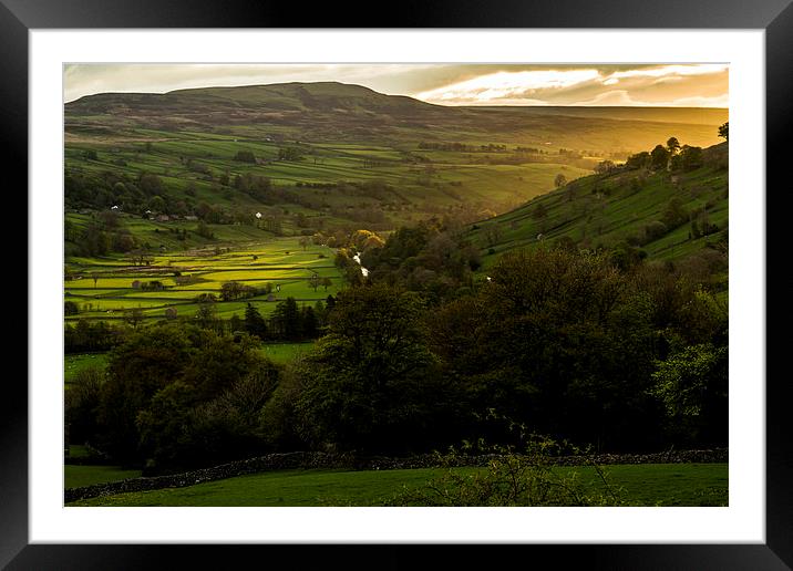 Another Slice Of Morning Heaven - Swaledale Framed Mounted Print by Sandi-Cockayne ADPS