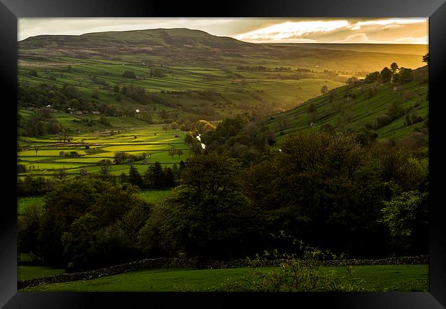 Another Slice Of Morning Heaven - Swaledale Framed Print by Sandi-Cockayne ADPS