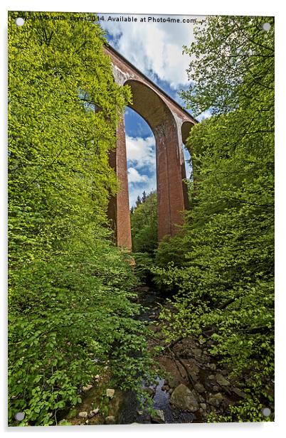 Skelton Viaduct Acrylic by keith sayer