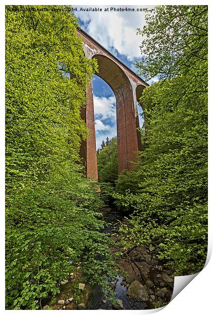 Skelton Viaduct Print by keith sayer