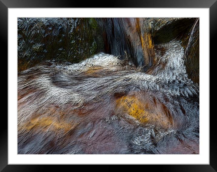 The Flow Framed Mounted Print by Robert Gipson