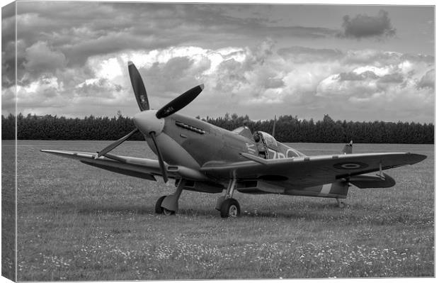 Spitfire Mk IXB MH434 Canvas Print by Chris Day