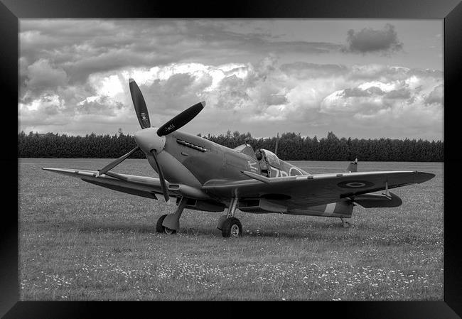 Spitfire Mk IXB MH434 Framed Print by Chris Day