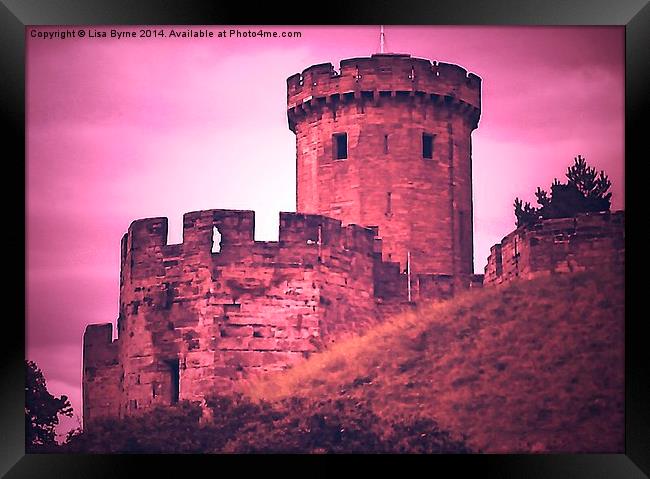 Caesars Tower, Warwick Castle Framed Print by Lisa PB