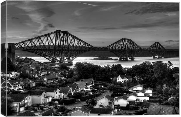 The Bridge Canvas Print by jim scotland fine art
