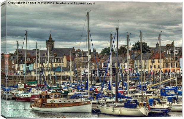 Anstruther Canvas Print by Thanet Photos