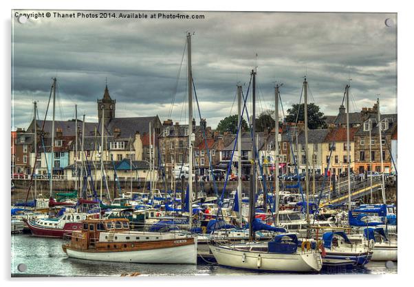 Anstruther Acrylic by Thanet Photos