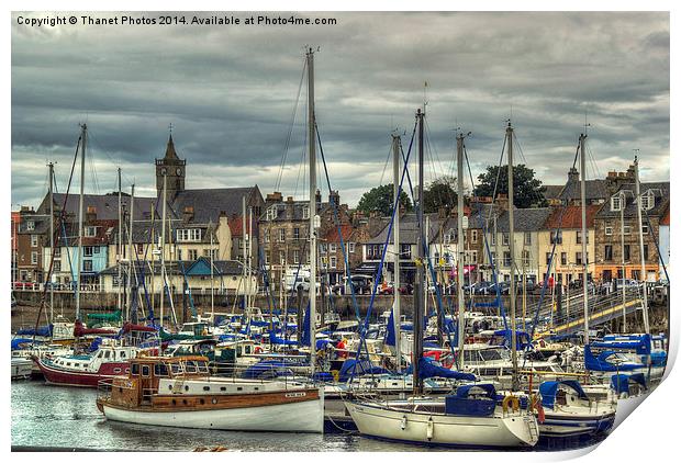 Anstruther Print by Thanet Photos