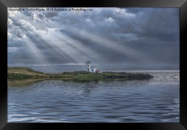 Elie Lighthouse Framed Print by Thanet Photos