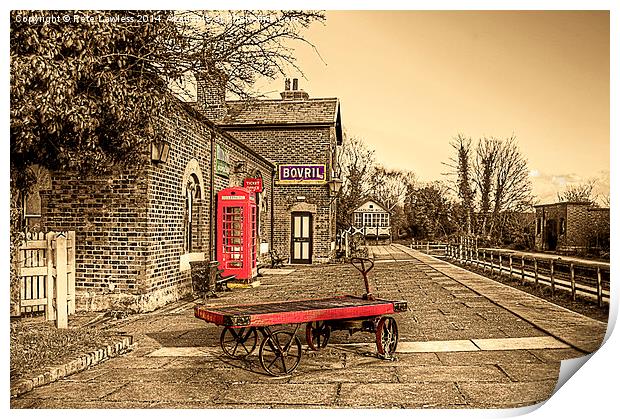 Hadlow Road Station Print by Pete Lawless