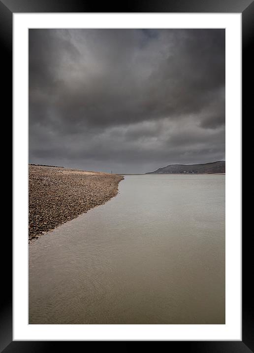 Mouth of the estuary Framed Mounted Print by Sean Wareing