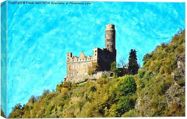 Burg Maus artistically produced Canvas Print by Frank Irwin