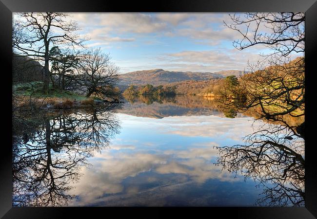 Rydal Water Reflections Framed Print by Jamie Green