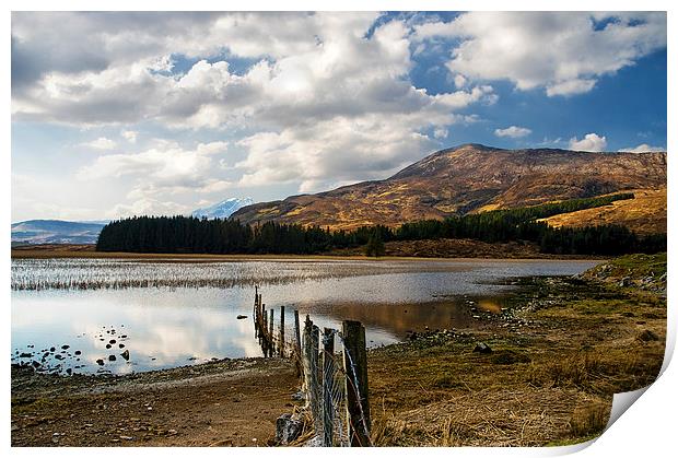 Loch Cill Chroisg Print by Jacqi Elmslie