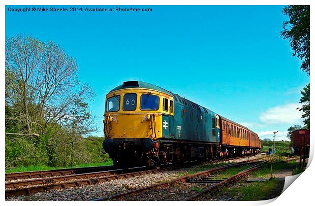 Crompton and 4TC Print by Mike Streeter