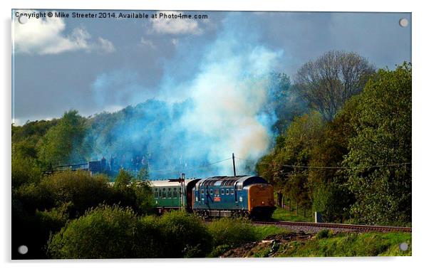 Smokey Deltic Acrylic by Mike Streeter