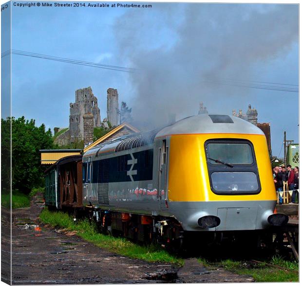 Smokey HST Canvas Print by Mike Streeter