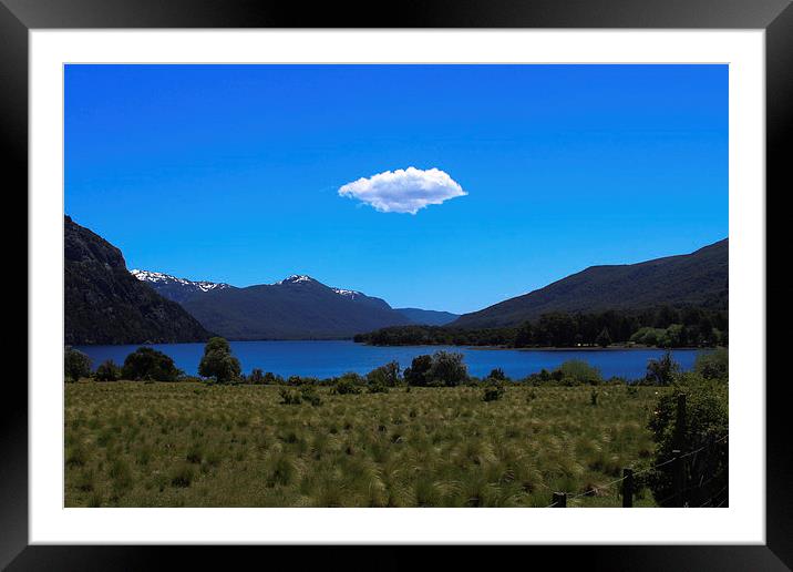 Wanderings of a lonely cloud Framed Mounted Print by Nick Fulford