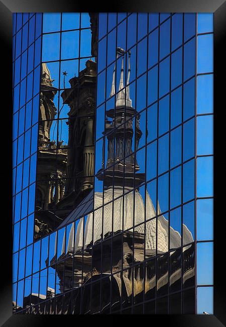 a study in reflection Framed Print by Nick Fulford