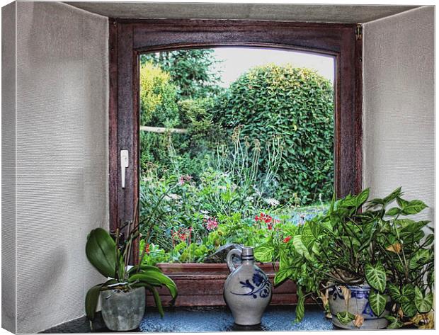 The Inside Outside Garden Canvas Print by Paul Williams