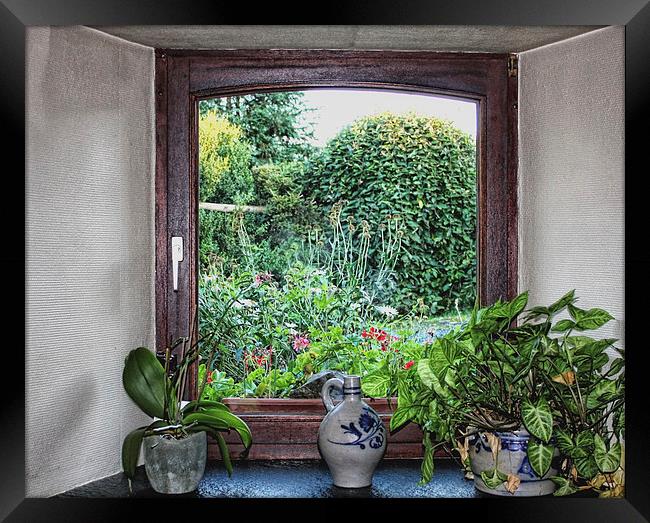 The Inside Outside Garden Framed Print by Paul Williams