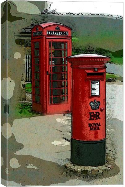 CALLING ROYAL MAIL Canvas Print by Jacque Mckenzie