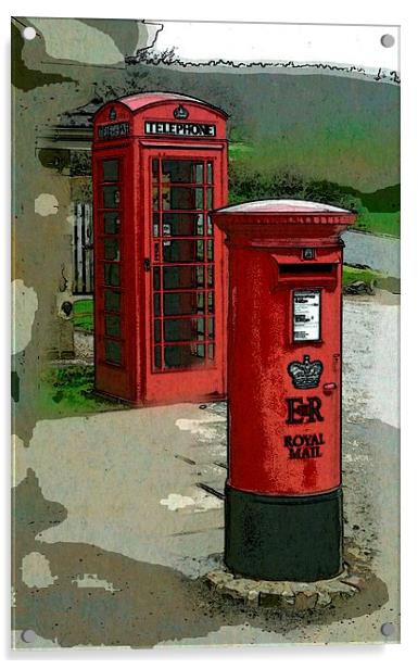 CALLING ROYAL MAIL Acrylic by Jacque Mckenzie