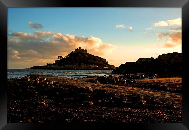 St Michaels Mount, Cornwall Framed Print by Kevin Britland