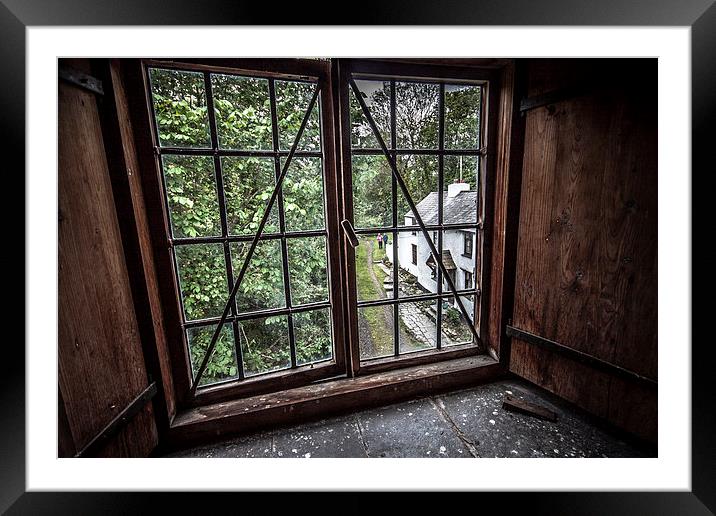 Mill house View Framed Mounted Print by Sean Wareing
