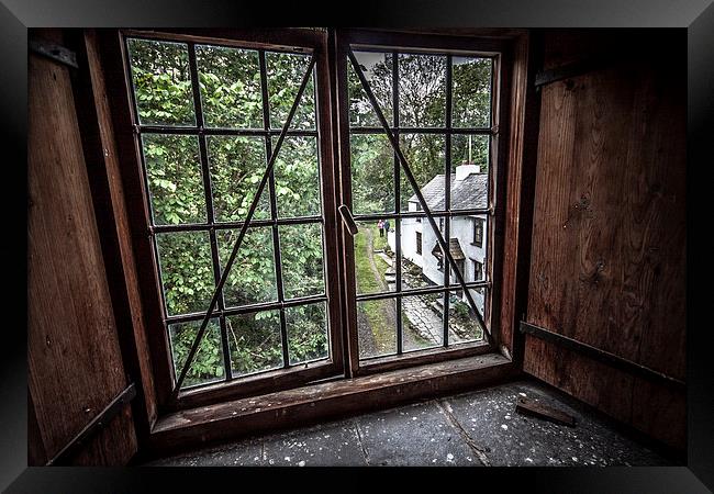 Mill house View Framed Print by Sean Wareing