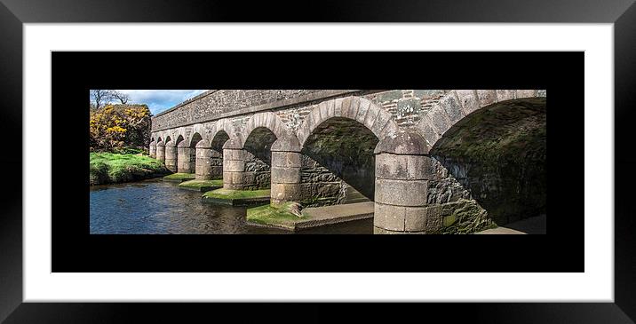 The Twelve Arches Bridge Framed Mounted Print by Peter Lennon