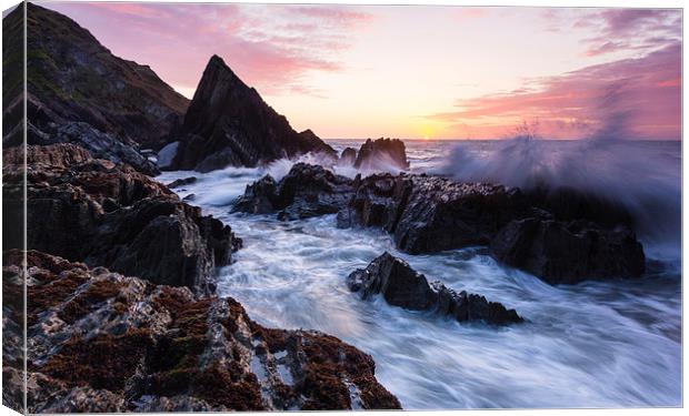 Seascape Canvas Print by Lee Thorne