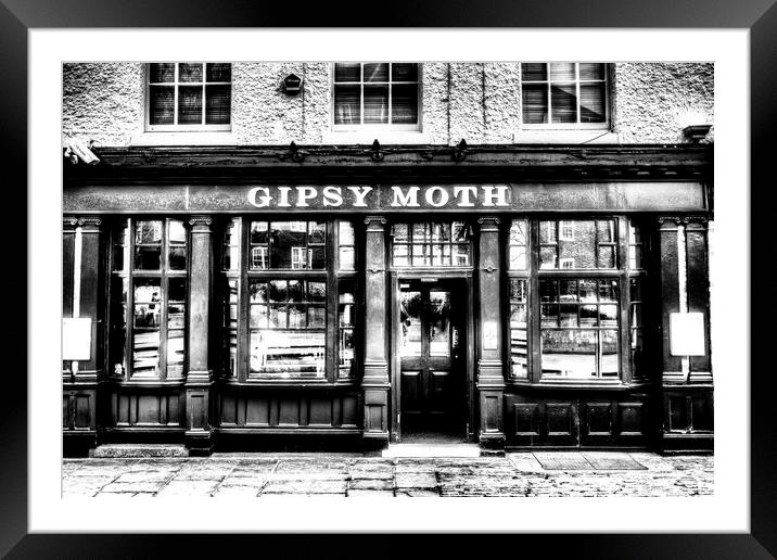 The Gipsy Moth Pub Greenwich Framed Mounted Print by David Pyatt