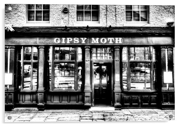 The Gipsy Moth Pub Greenwich Acrylic by David Pyatt