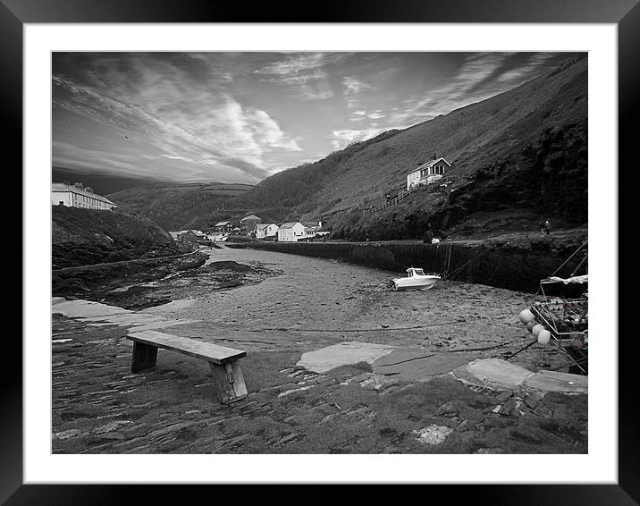 Boscastle Framed Mounted Print by Alexia Miles