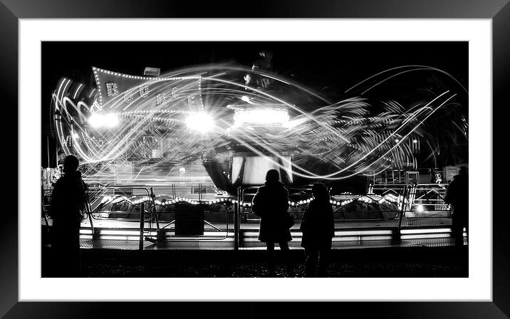 Bounce Framed Mounted Print by