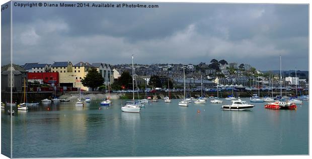 Penzance Canvas Print by Diana Mower