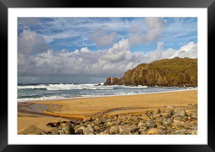 Solitude by the Sea at Dalmore Beach. Framed Mounted Print by Robert Murray