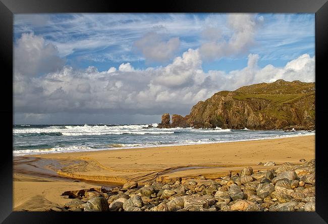 Solitude by the Sea at Dalmore Beach. Framed Print by Robert Murray