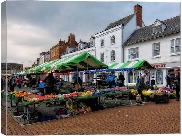 Market Day Canvas Print by Stephen Wakefield